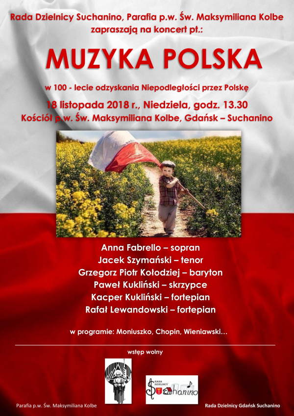 UROCZYSTY  KONCERT "MUZYKA  POLSKA"